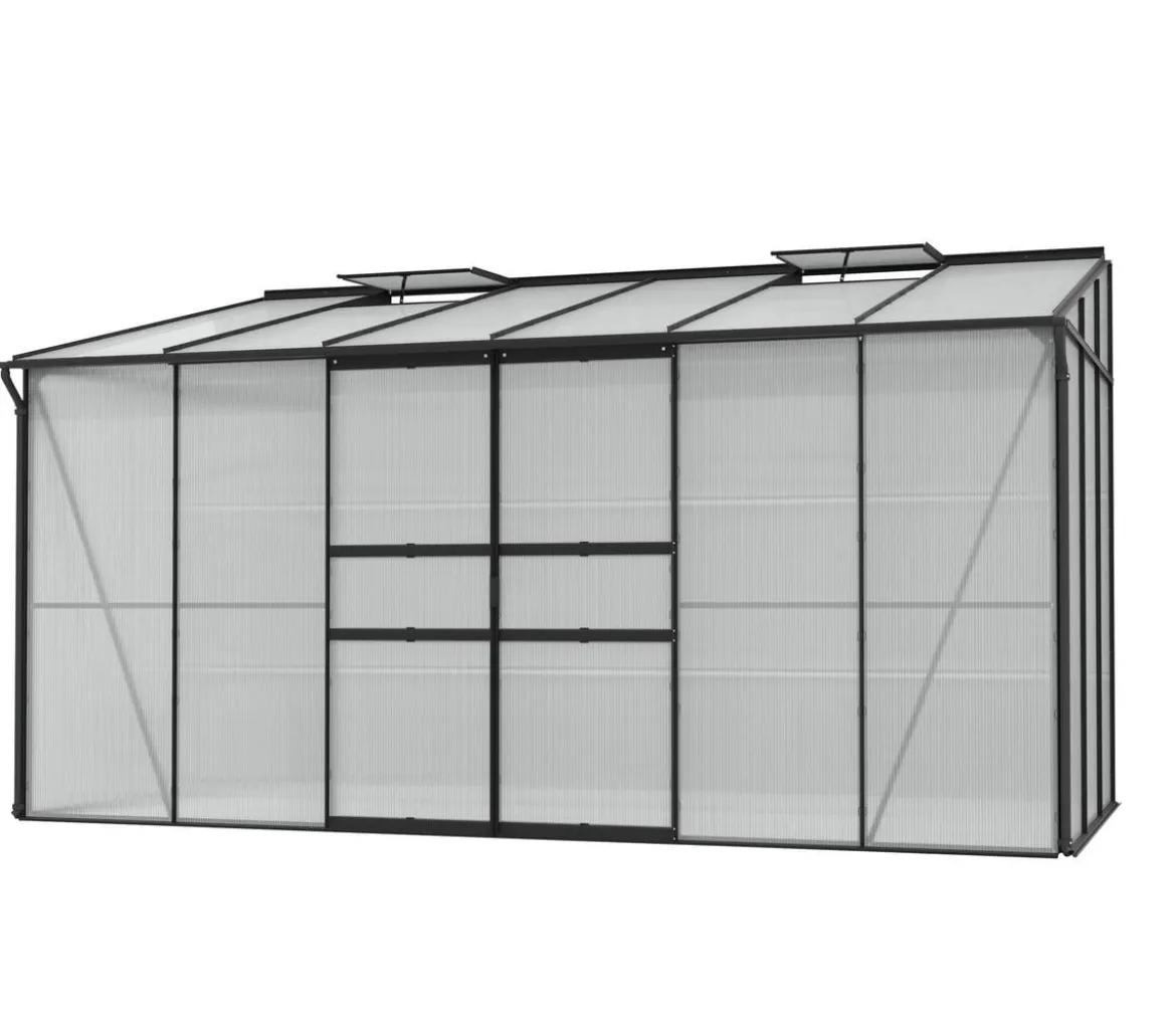 Vitavia Gewächshaus Iris 7800, ca. B387/H221/T201 cm