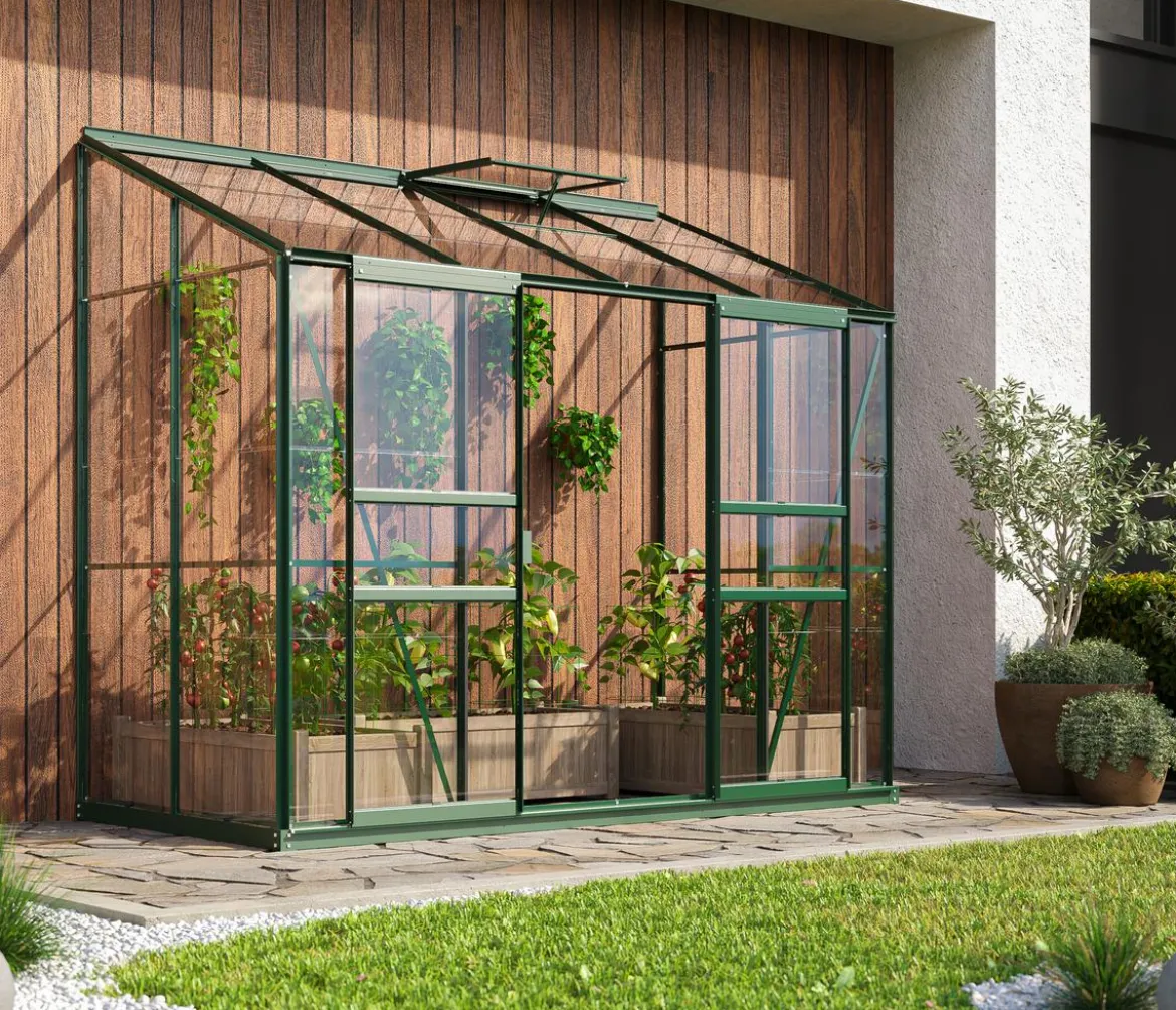 Vitavia Gewächshaus Iris 3300 ESG, ca. B255/H222/T132 cm