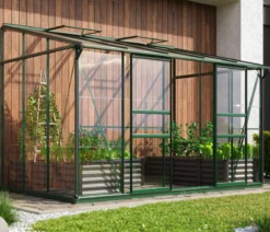 Vitavia Gewächshaus Iris 6500 ESG/HKP, ca. B324/H221/T201 cm