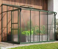 Vitavia Gewächshaus Iris 5200 ESG/HKP, ca. B262/H221/T201 cm