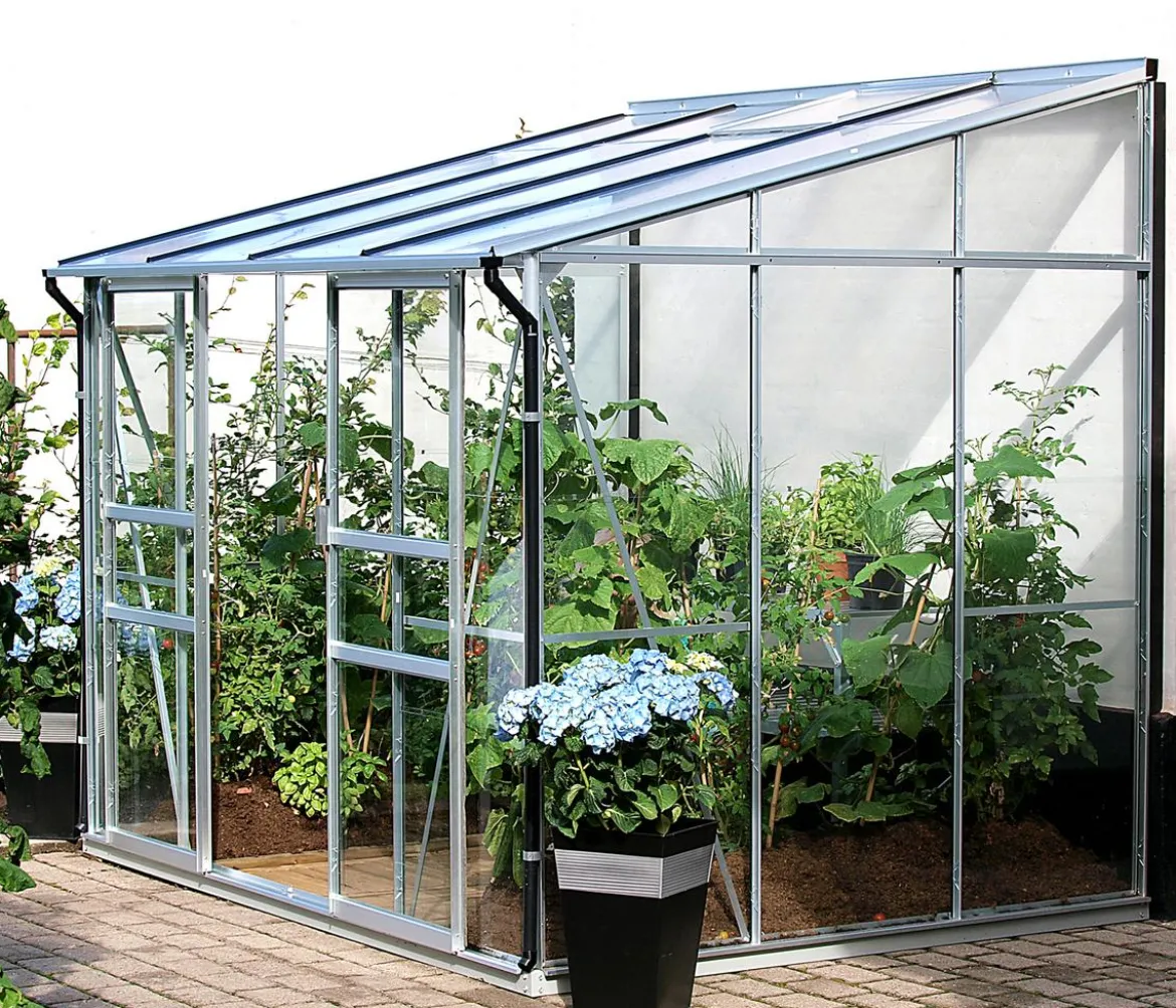 Vitavia Gewächshaus Iris 5200 ESG/HKP, ca. B262/H221/T201 cm
