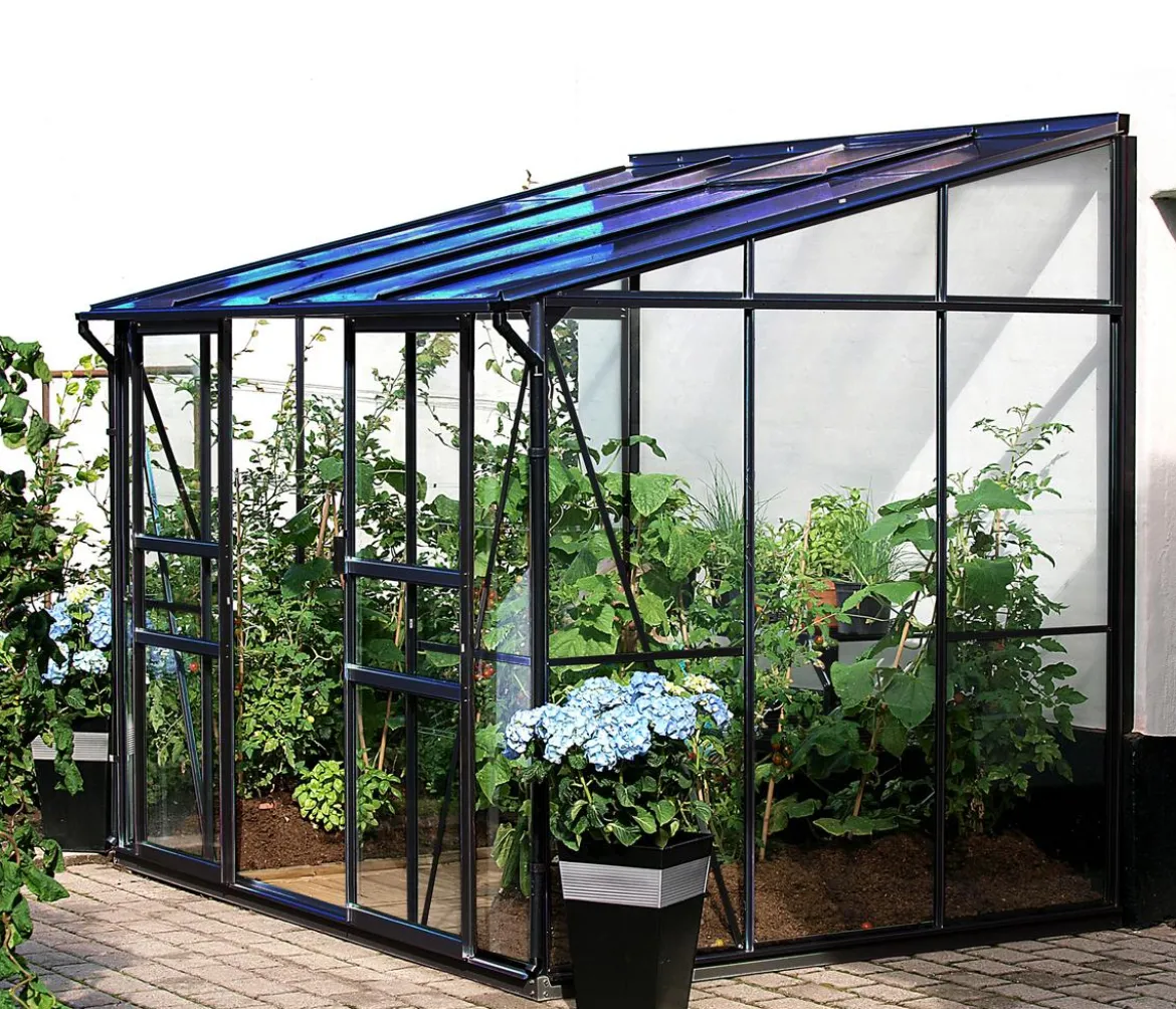 Vitavia Gewächshaus Iris 5200 ESG/HKP, ca. B262/H221/T201 cm