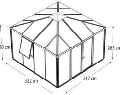Vitavia Gewächshaus Moros, ESG/HKP