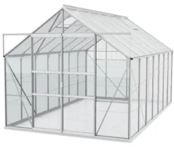 Vitavia Gewächshaus Neptun Plus 11500 ESG/HKP, inkl. Stahlfundamentrahmen, ca. B254/H238/T441 cm