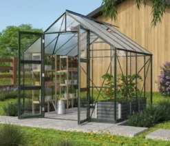 Vitavia Gewächshaus Orbit 6700, ESG/NSG, inkl. Fundament