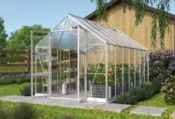 Vitavia Gewächshaus Orbit 11500, ESG/NSG, inkl. Stahlfundamentrahmen