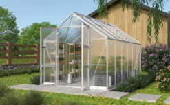 Vitavia Gewächshaus Orbit 9900, ESG/HKP, inkl. Stahlfundamentrahmen