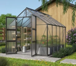 Vitavia Gewächshaus Orbit 8300, HKP, inkl. Stahlfundamentrahmen