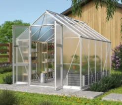 Vitavia Gewächshaus Orbit 8300, HKP, inkl. Stahlfundamentrahmen
