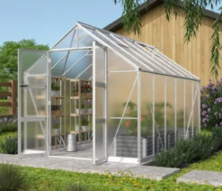 Vitavia Gewächshaus Orbit 9900, HKP, inkl. Stahlfundamentrahmen