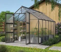 Vitavia Gewächshaus Orbit 9900, HKP, inkl. Stahlfundamentrahmen