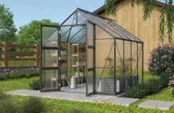 Vitavia Gewächshaus Orbit 6700, HKP, inkl. Stahlfundamentrahmen