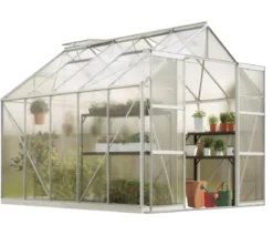 Vitavia Gewächshaus Phönix 8300 HKP, inkl. Stahlfundamentrahmen, ca. B257/H254/T324 cm