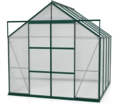 Vitavia Gewächshaus Phönix 6700 HKP, inkl. Stahlfundamentrahmen, ca. B257/H254/T261 cm