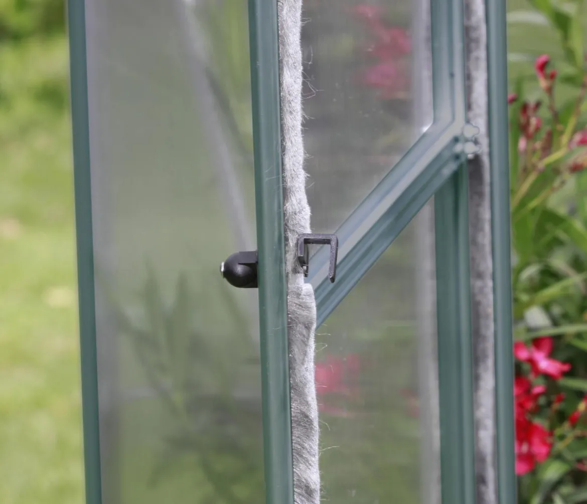 Vitavia Gewächshaus Pluto 7500 HKP, inkl. Stahlfundamentrahmen, ca. B198/H208/T377 cm