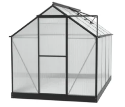 Vitavia Gewächshaus Pluto 6000 HKP, inkl. Stahlfundamentrahmen, ca. B198/H208/T304 cm