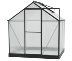 Vitavia Gewächshaus Pluto 3100 HKP, inkl. Stahlfundamentrahmen, ca. B198/H208/T155 cm