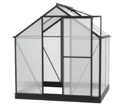 Vitavia Gewächshaus Pluto 3100 HKP, inkl. Stahlfundamentrahmen, ca. B198/H208/T155 cm