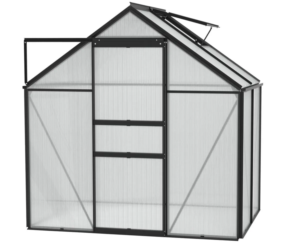 Vitavia Gewächshaus Pollux 2500 HKP, ca. B195/H197/T131 cm