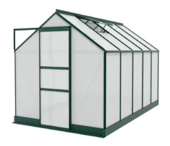 Vitavia Gewächshaus Pontos 6200 HKP 4 mm, inkl. Stahlfundamentrahmen, ca. B195/H207/T324 cm