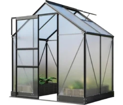 Vitavia Gewächshaus Pontos 2500 HKP, inkl. Stahlfundamentrahmen, ca. B195/H207/T137 cm