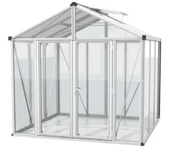 Vitavia Gewächshaus Poseidon 6200 ESG/HKP, ca. B258/H250/T242 cm