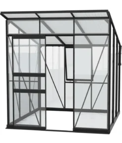 Vitavia Gewächshaus Prisma 4450 ESG/HKP, inkl. Stahlfundamentrahmen