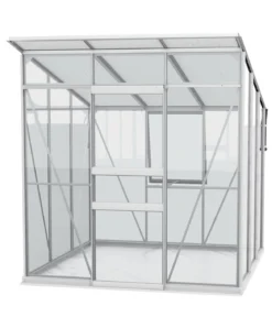 Vitavia Gewächshaus Prisma 4450 ESG/HKP, inkl. Stahlfundamentrahmen