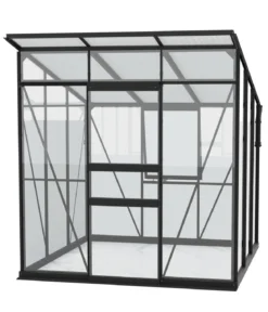 Vitavia Gewächshaus Prisma 4450 ESG/HKP, inkl. Stahlfundamentrahmen