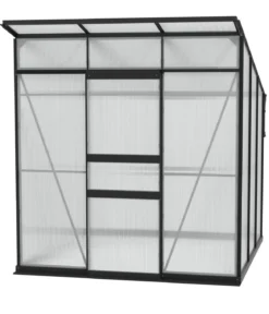 Vitavia Gewächshaus Prisma 4450 HKP, inkl. Stahlfundamentrahmen