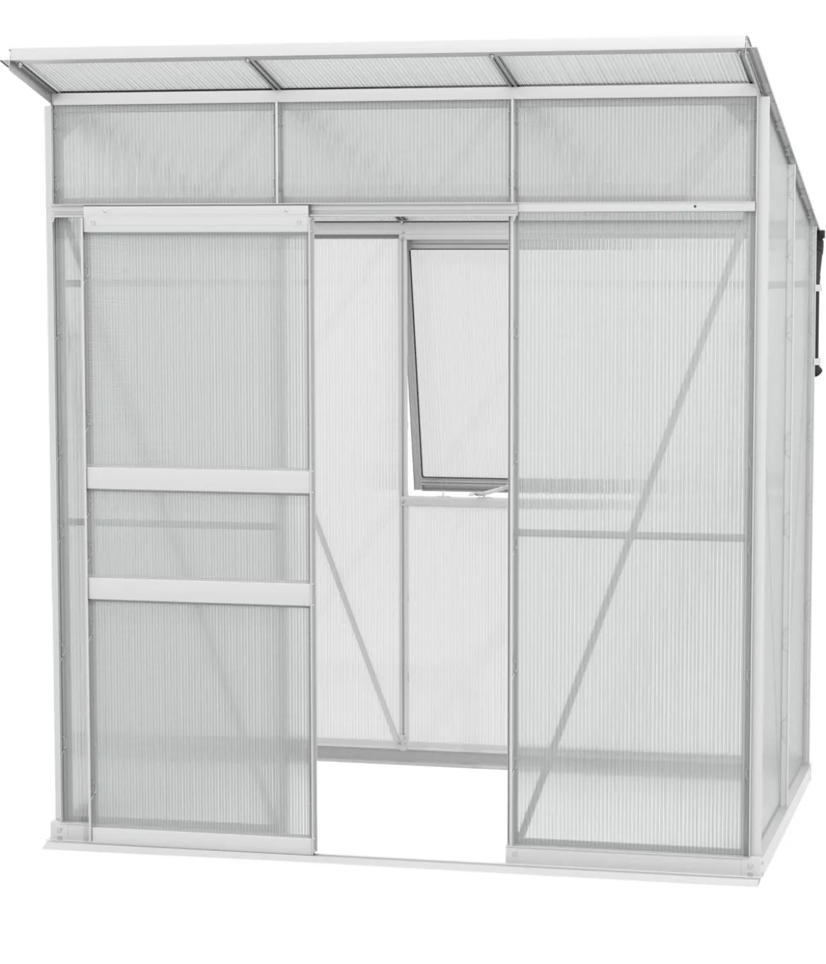 Vitavia Gewächshaus Prisma 3250 HKP, inkl. Stahlfundamentrahmen