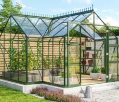 Vitavia Gewächshaus Stellar, ESG, inkl. Stahlfundamentrahmen