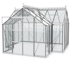 Vitavia Orangerie Minerva ESG, inkl. Stahlfundamentrahmen, ca. B383/H254/T383 cm