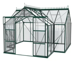 Vitavia Orangerie Minerva ESG, inkl. Stahlfundamentrahmen, ca. B383/H254/T383 cm