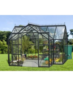 Vitavia Orangerie Minerva ESG, inkl. Stahlfundamentrahmen, ca. B383/H254/T383 cm
