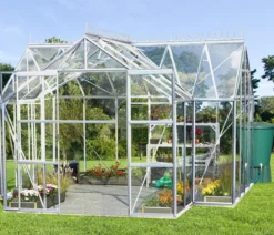 Vitavia Orangerie Minerva ESG, inkl. Stahlfundamentrahmen, ca. B383/H254/T383 cm