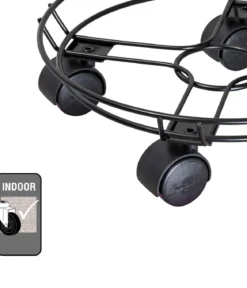 Wagner Pflanzenroller Draht, Ø 30 cm, schwarz
