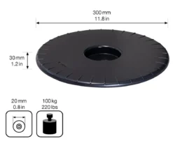 Wagner Pflanzroller Kunststoff, ca. Ø30/H3 cm