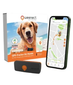 Weenect XS GPS-Tracker für Hunde, ca. B6,05/H2,45/T1,5 cm