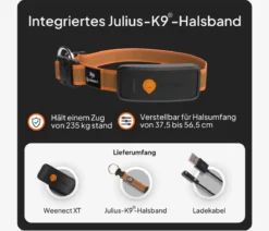 Weenect XT GPS-Tracker für Hunde inkl. JK9 Halsband