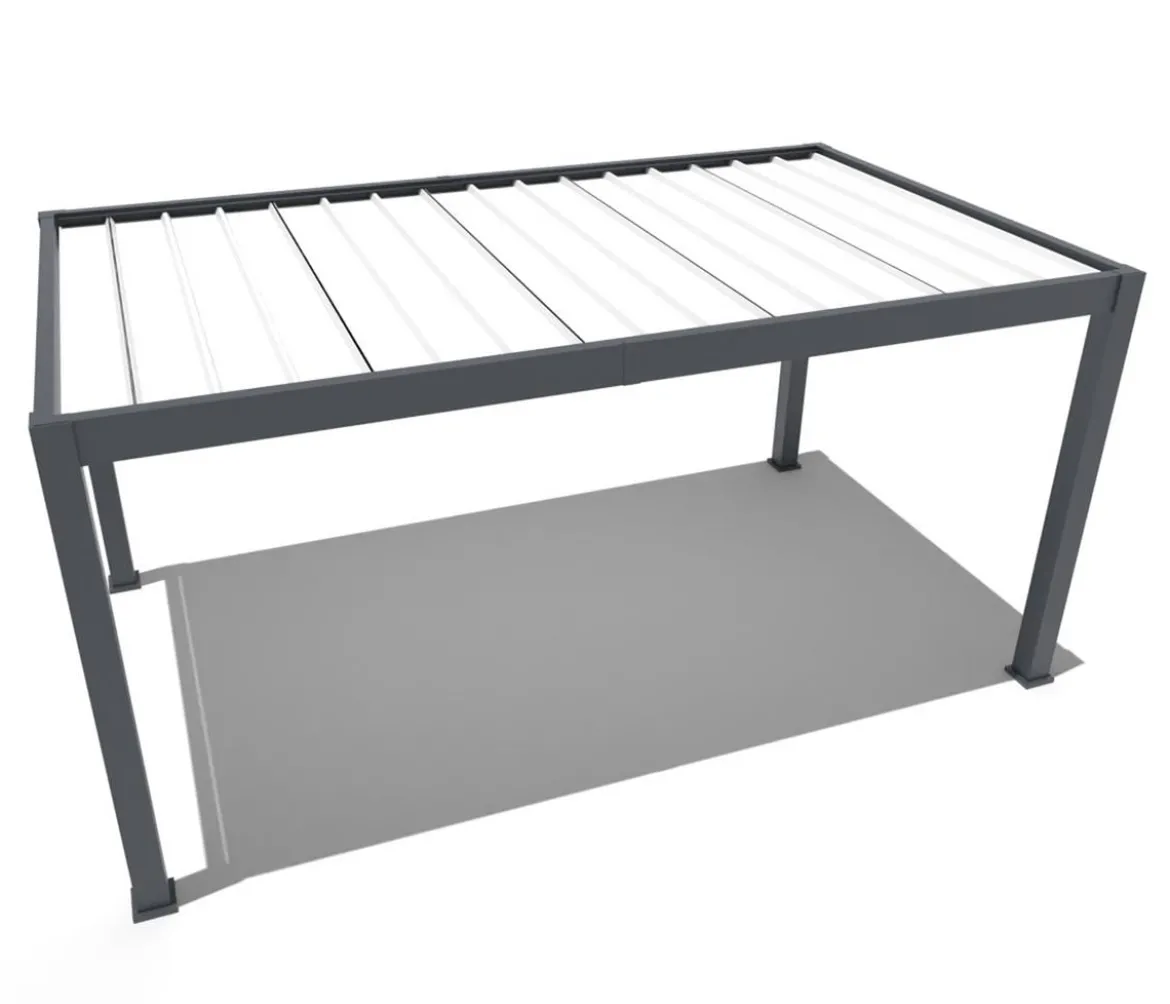 Weide Carport Alu/Stahl, ca. B520/H255/T300 cm