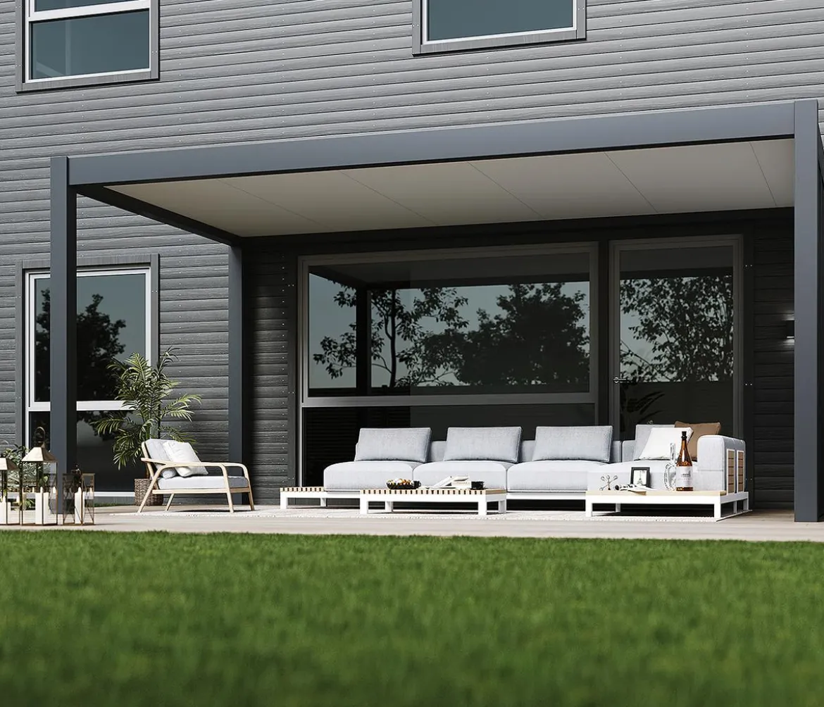 Weide Carport Alu/Stahl, ca. B520/H255/T300 cm