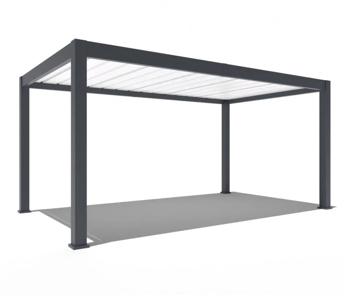 Weide Carport Alu/Stahl, ca. B520/H255/T300 cm