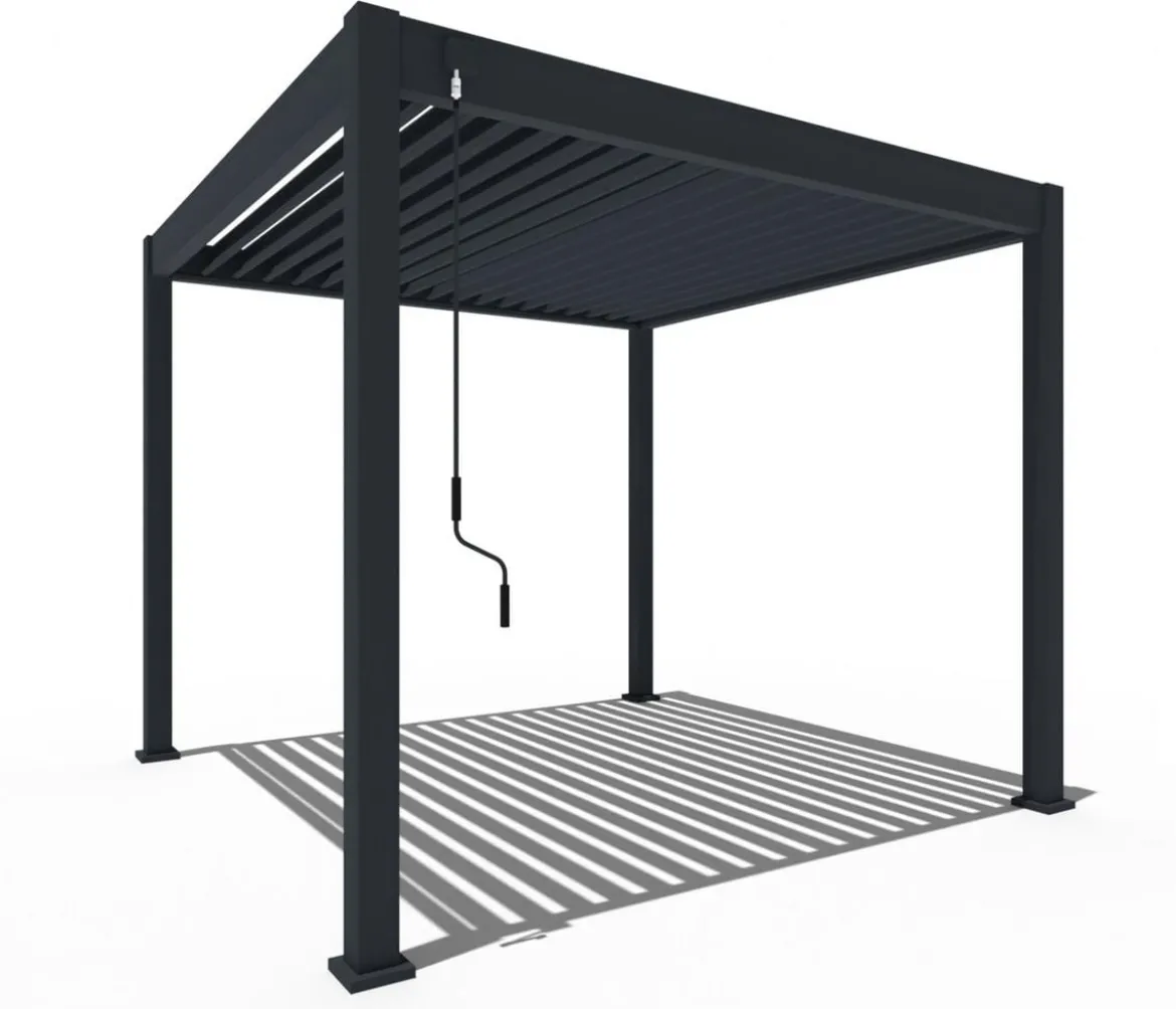 Weide Classic Pergola Alu-Stahl, ca. B300/H255/T300 cm
