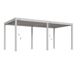Weide Classic Pergola 3x6 Alu-Stahl, ca. B600/H255/T300 cm