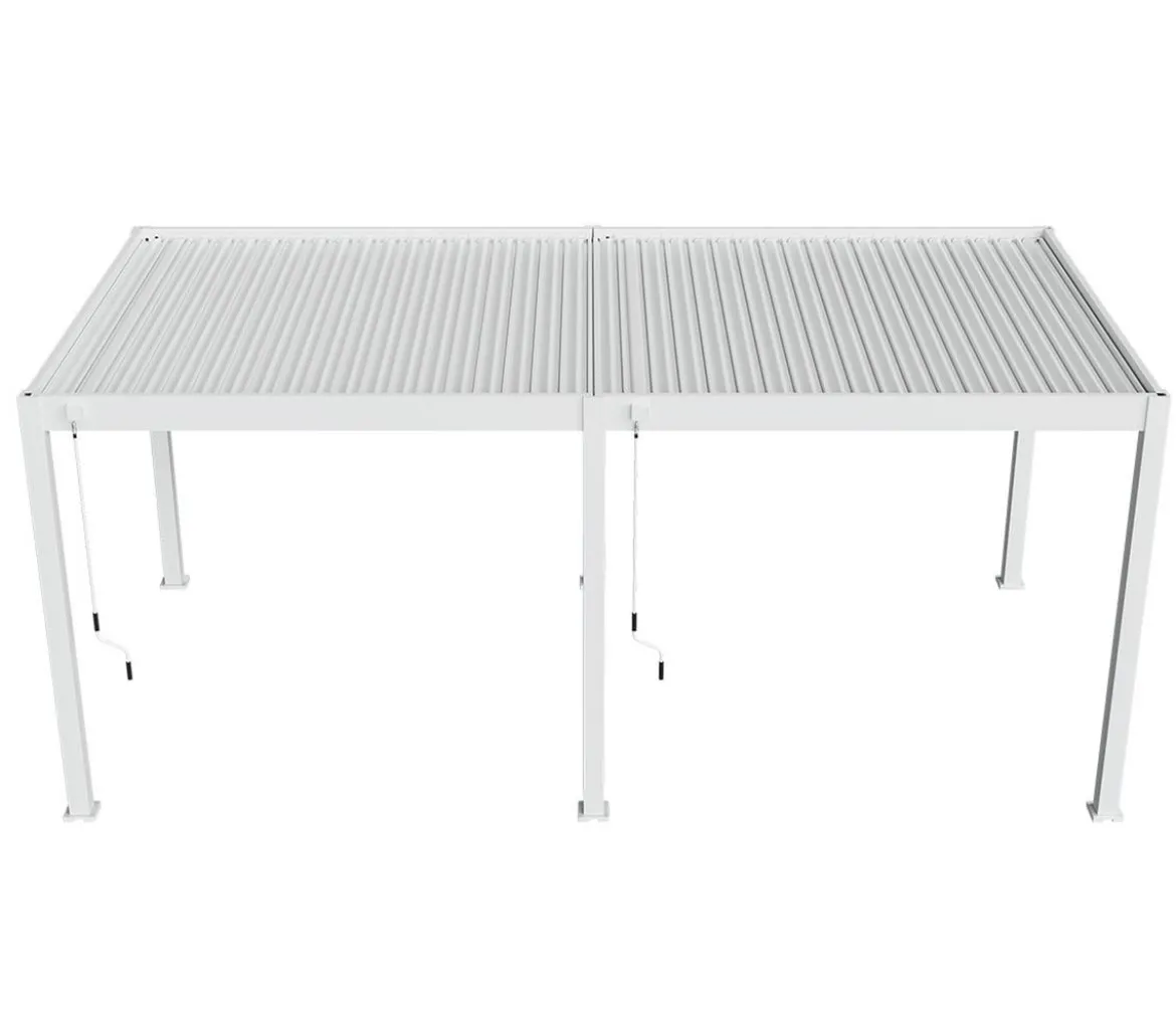 Weide Classic Pergola 3x6 Alu-Stahl, ca. B600/H255/T300 cm
