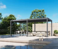Weide Classic Pergola 3x6 Alu-Stahl, ca. B600/H255/T300 cm