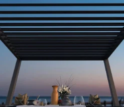 Weide Classic Pergola 3x5,3 Alu-Stahl, ca. B530/H255/T300 cm