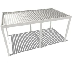 Weide Classic Pergola 3x5,3 Alu-Stahl, ca. B530/H255/T300 cm