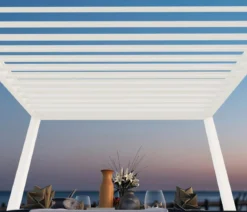 Weide Classic Pergola 3x5,3 Alu-Stahl, ca. B530/H255/T300 cm